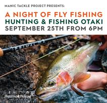 Hunting & Fishing Otaki Evening - 25th September