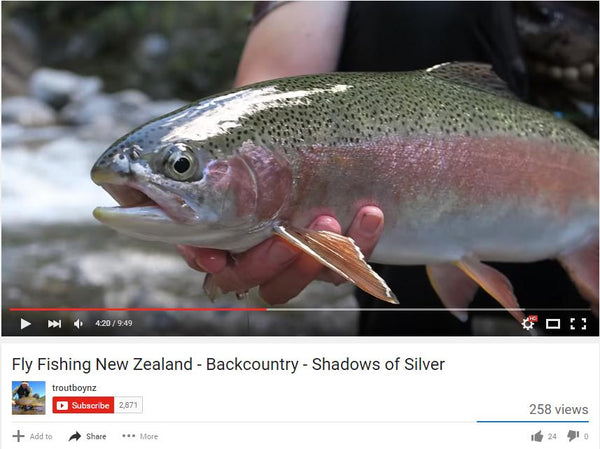 Fly Fishing New Zealand - Backcountry - Shadows of Silver
