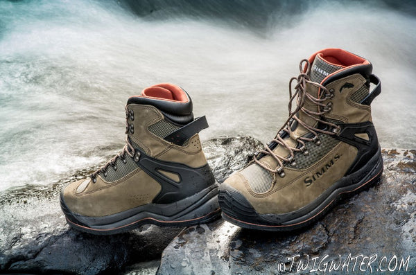 Twigwater review of the Simms G3 Guide Boots