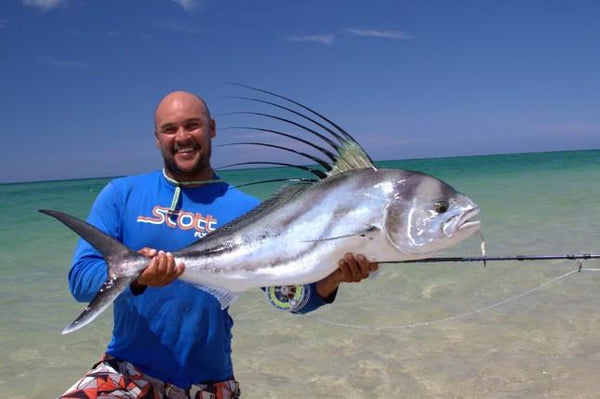 Clint Isaac Fly Fishing in Mexico for Roosterfish by Manic Tackle Project