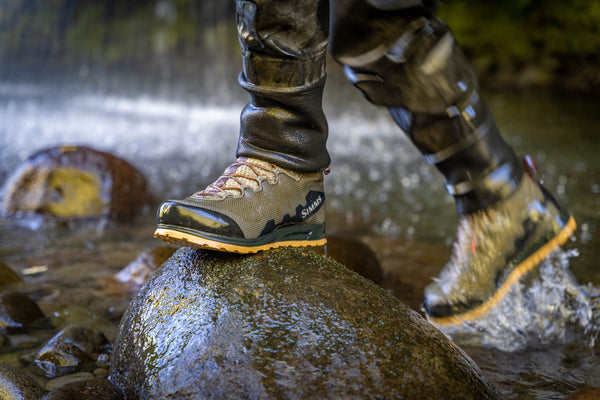 A review of the 2022 Simms Flyweight Access boot by Andrew Harding for New Zealand & Australia