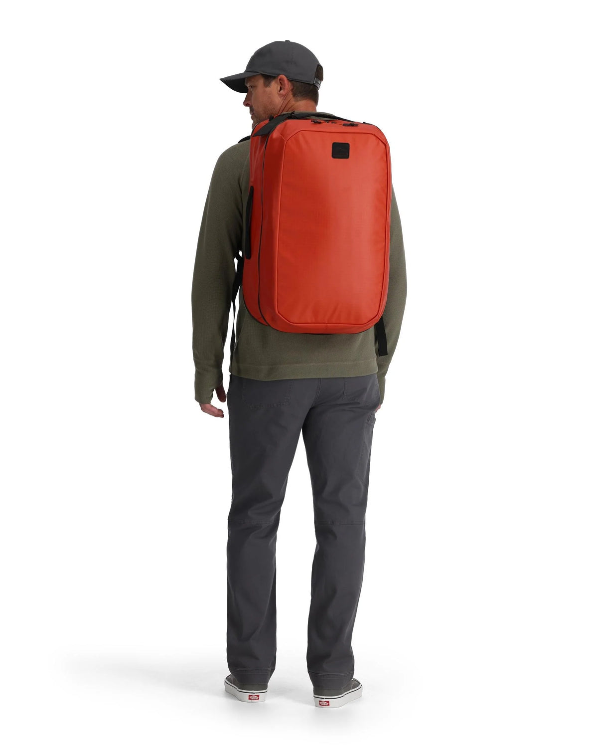 Simms Tailwind Duffel Bag 50L | Simms Orange