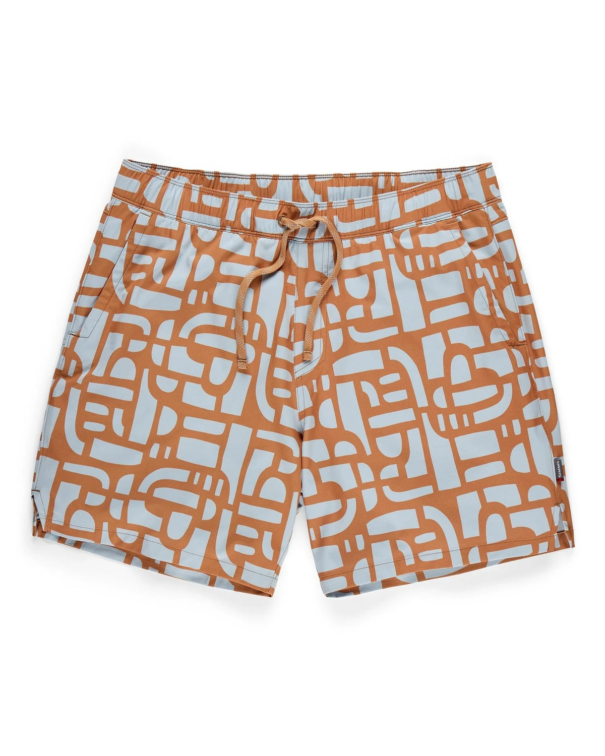 Simms Wanaka Water Short - Block Steel Blue (SAMPLE)