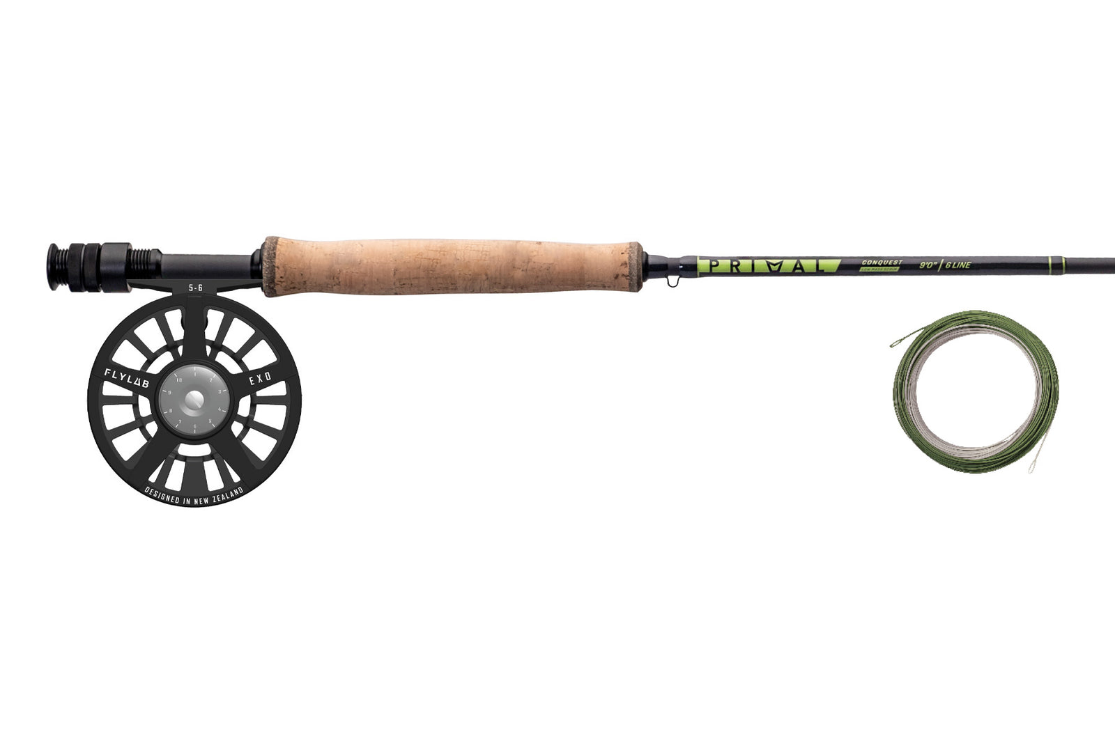 exo fishing reels PRIMAL Conquest Rod & Flylab Exo Reel Combo – Manic Tackle Project