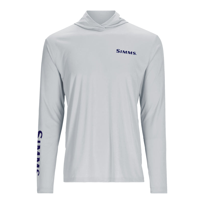 Simms S25 Artist Solartech Hoody | Bluefin Tuna - Light Grey