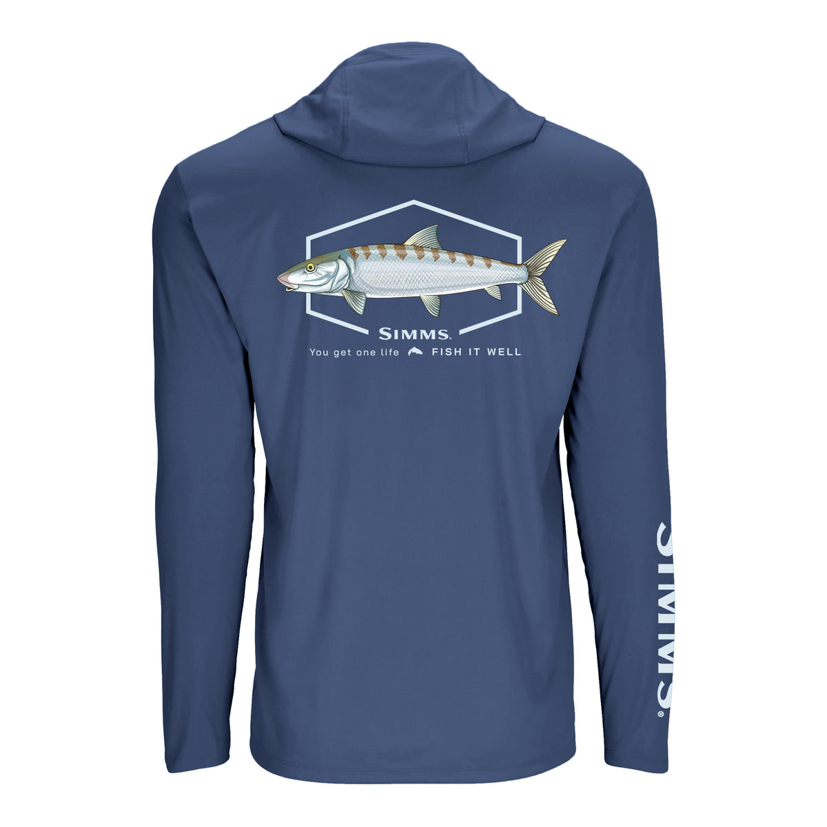 Simms S25 Artist Solartech Hoody | Bonefish - Navy