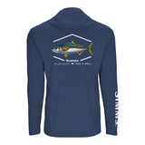 Simms S25 Artist Solartech Hoody | Kingfish - Navy