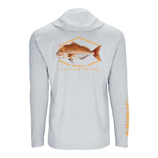 Simms S25 Artist Solartech Hoody | Snapper- Light Grey