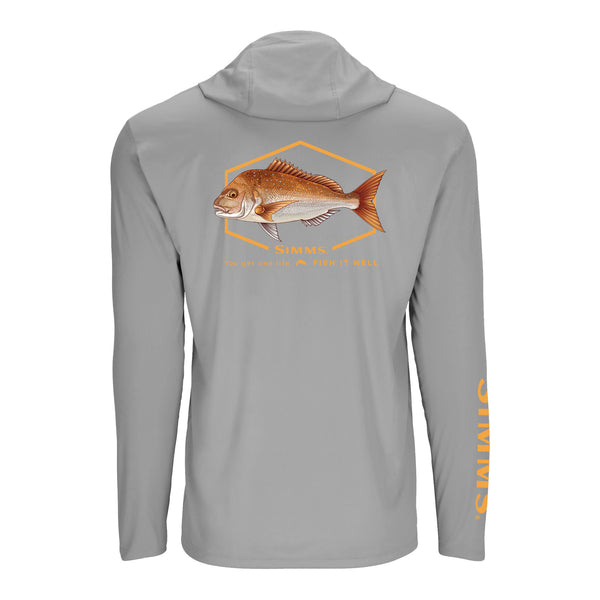 Simms S25 Artist Solartech Hoody | Snapper- Light Grey