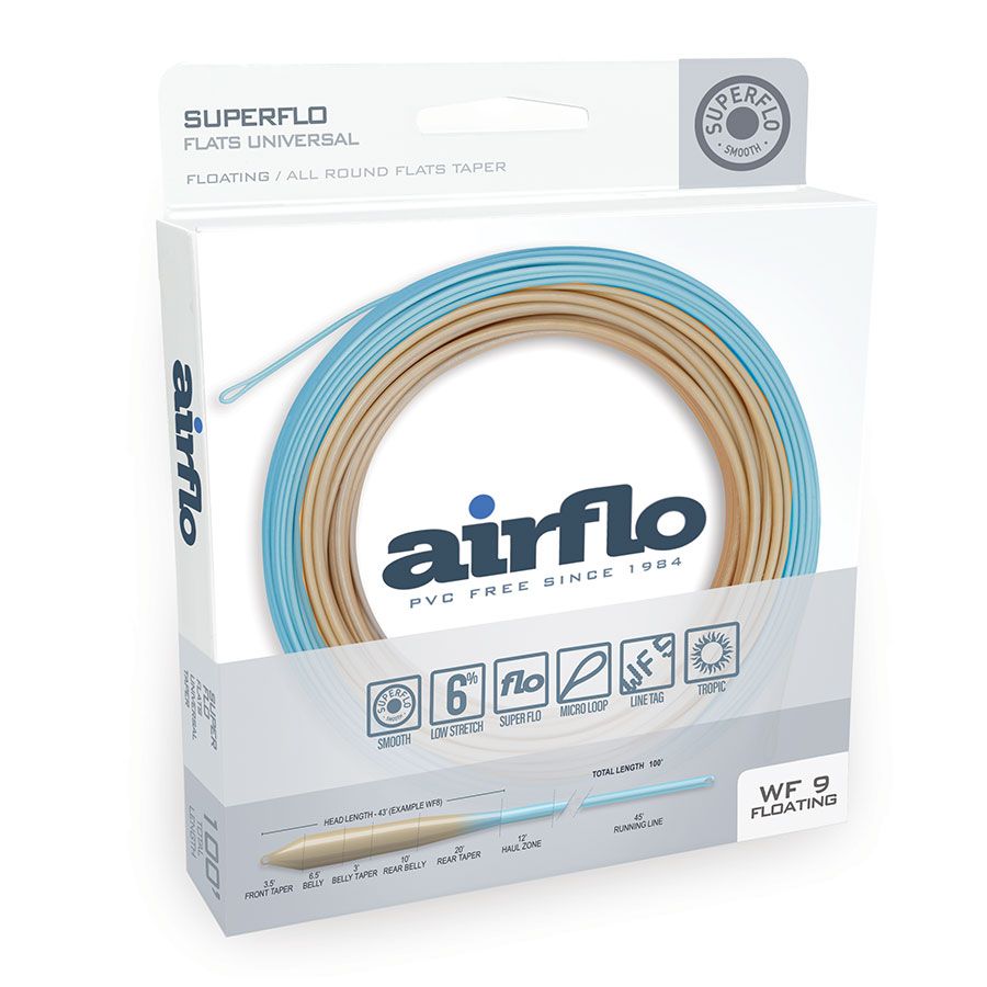 Airflo Superflo Flats Universal Taper Fly Fishing Lines