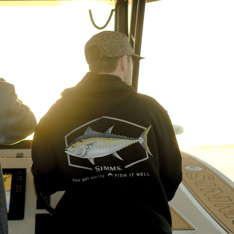 Simms Artist Hoody - Bluefin Tuna