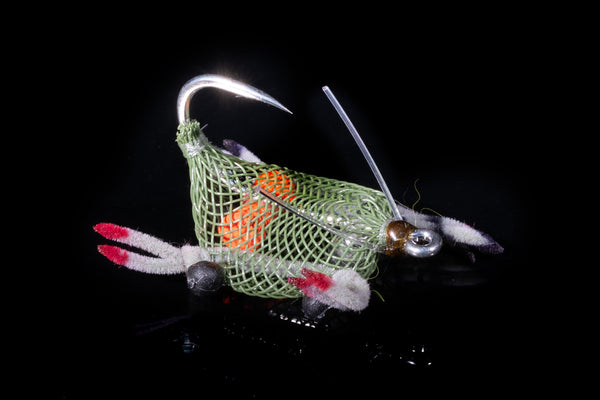 Alphlexo Crab - Olive Fishing Fly | Manic Fly Collection