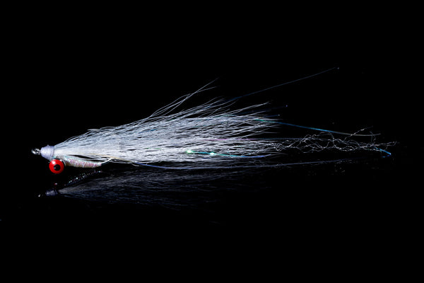 Aussie Clouser - Grey/White Fishing Fly | Manic Fly Collection