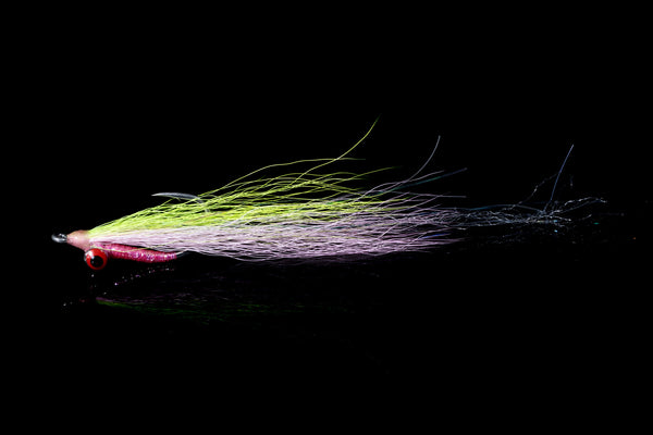 Aussie Clouser - Pink/Chartreuse Fishing Fly | Manic Fly Collection
