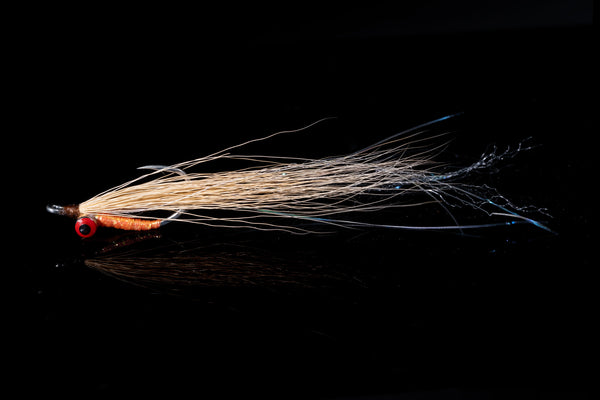 Aussie Clouser - Tan/Orange Fishing Fly | Manic Fly Collection