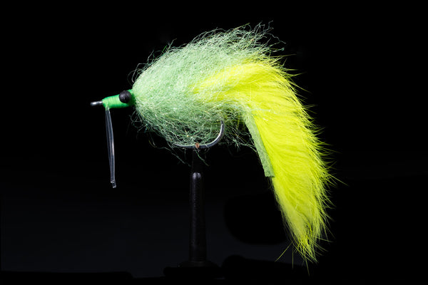 Bradley's Barra Bunny Chartreuse Fishing Fly | Manic Fly Collection
