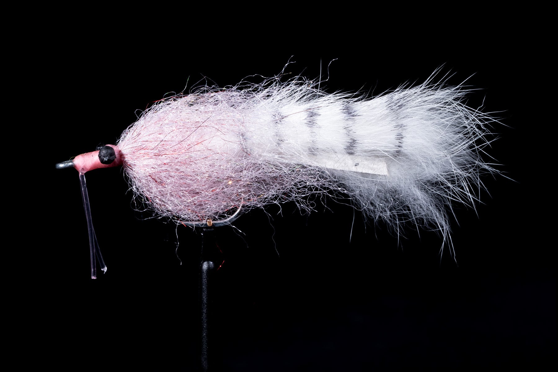 Bradley's Barra Bunny Pink/White Fishing Fly | Manic Fly Collection ...