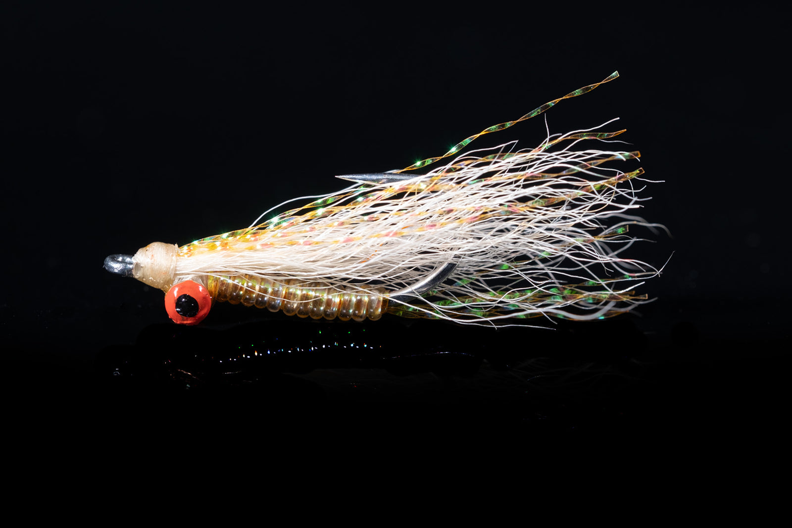 charlie fishing lure Crazy Charlie Lead Eye - Light Sand Salt Fishing Fly