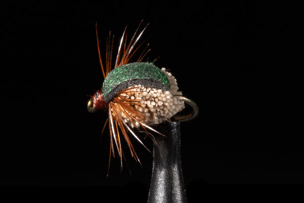 Deer Hair Green Bettle Fishing Fly | Manic Fly Collection