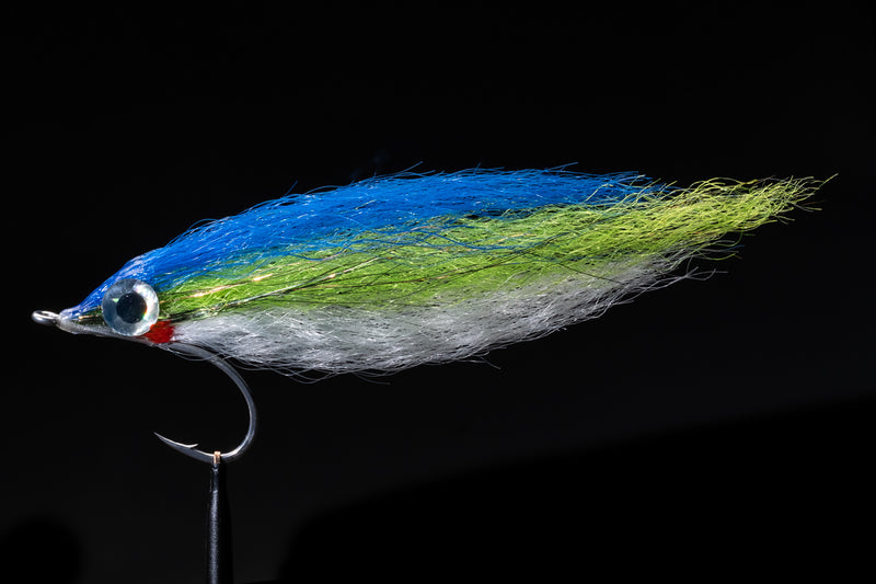 Flashy Profile Chartreuse Fishing Fly | Manic Fly Collection