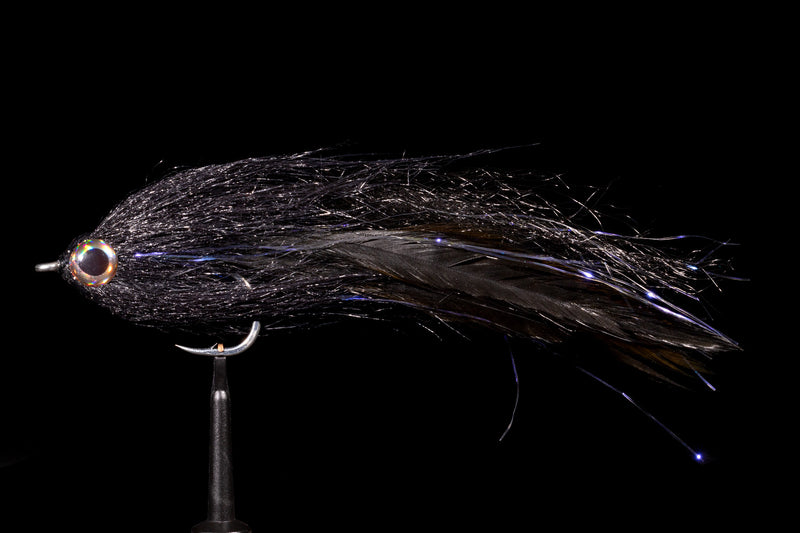 GT Brush Fly Black Fishing Fly | Manic Fly Collection