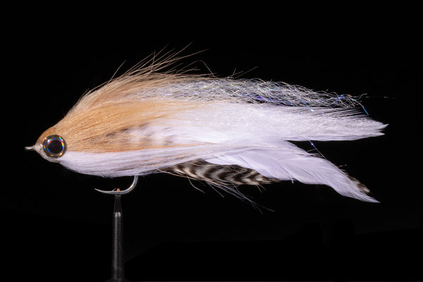 GT Brush Fly Tan/White Fishing Fly | Manic Fly Collection