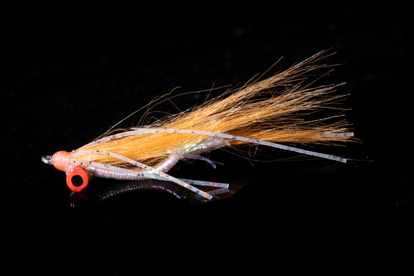 Gotcha Bead Chain Eye - Orange Pearl Fishing Fly | Manic Fly Collection