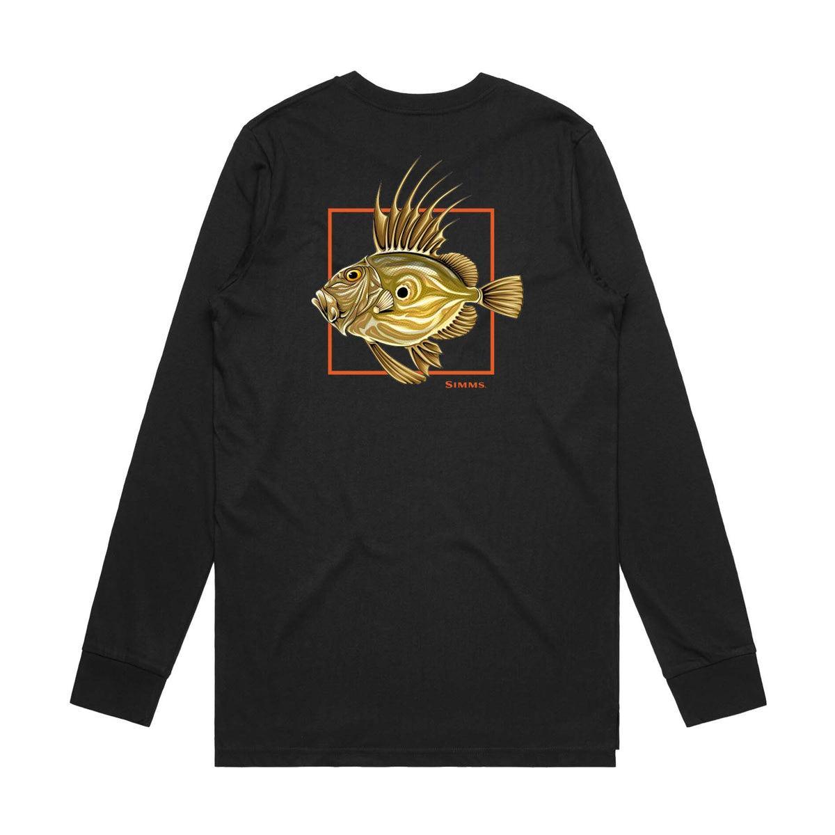 Simms Tarponwear T-Shirt - Confort et Style Marin