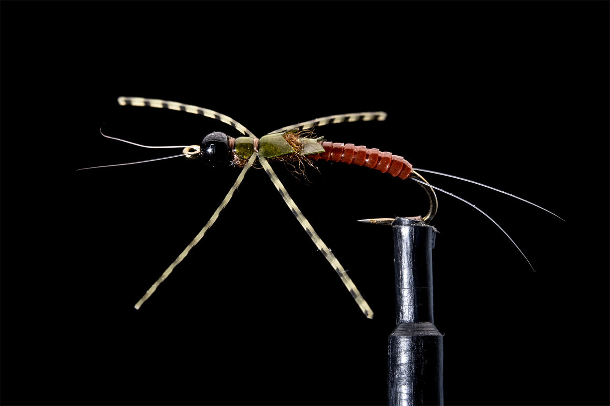 Kyle's Stone Olive Fishing Fly | Manic Fly Collection