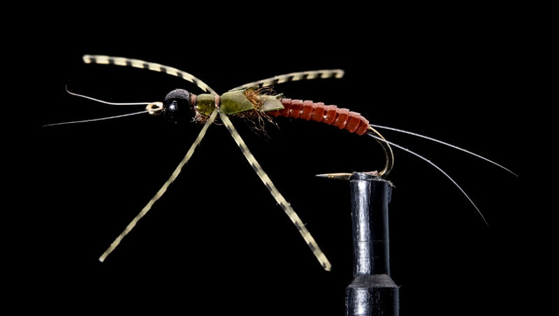 Kyle's Stone Olive Fishing Fly | Manic Fly Collection