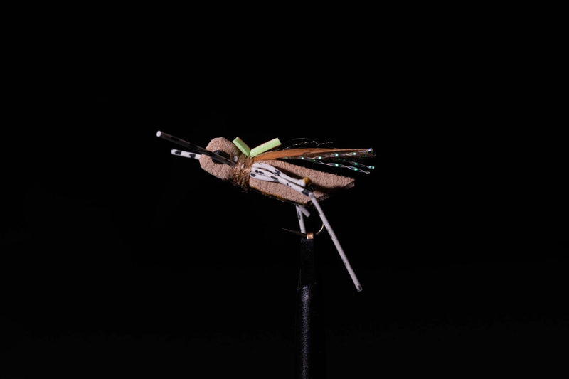Hopeless Hopper Tan Fishing Fly | Manic Fly Collection