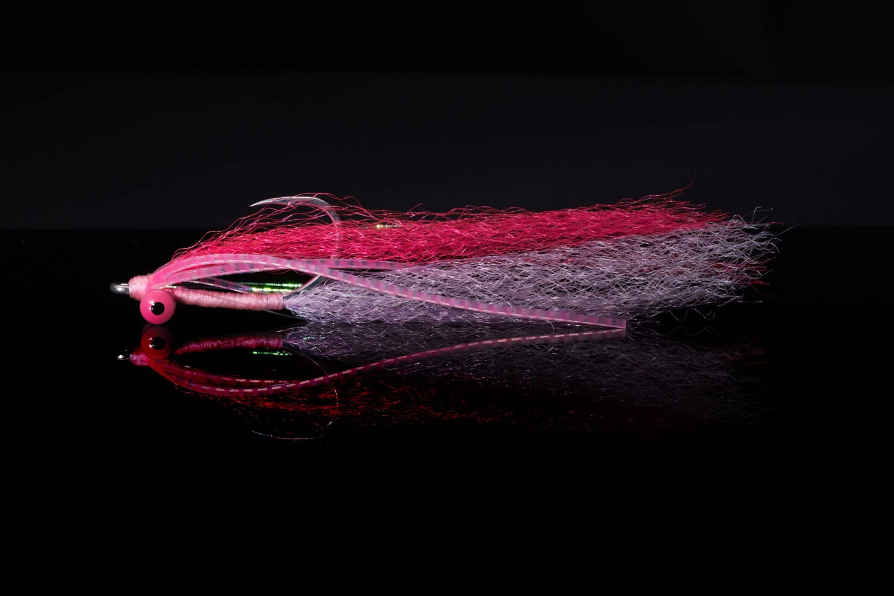 Nitro Clouser Pink White Fishing Fly | Manic Fly Collection – Manic ...
