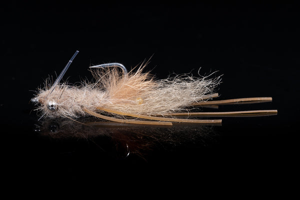 Mantis Shrimp - Tan Fishing Fly | Manic Fly Collection