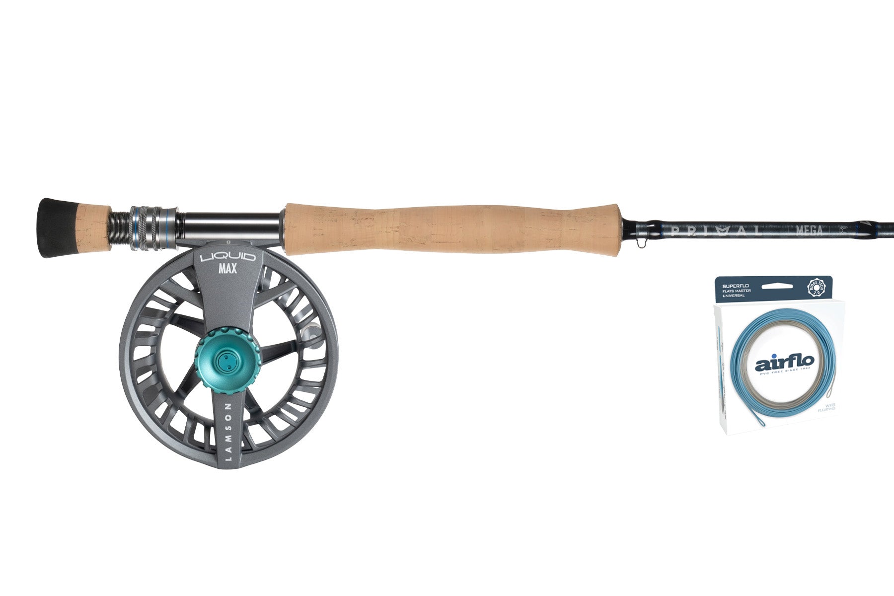PRIMAL Mega CCC Rod & Lamson Liquid Max Reel Combo – Manic Tackle Project
