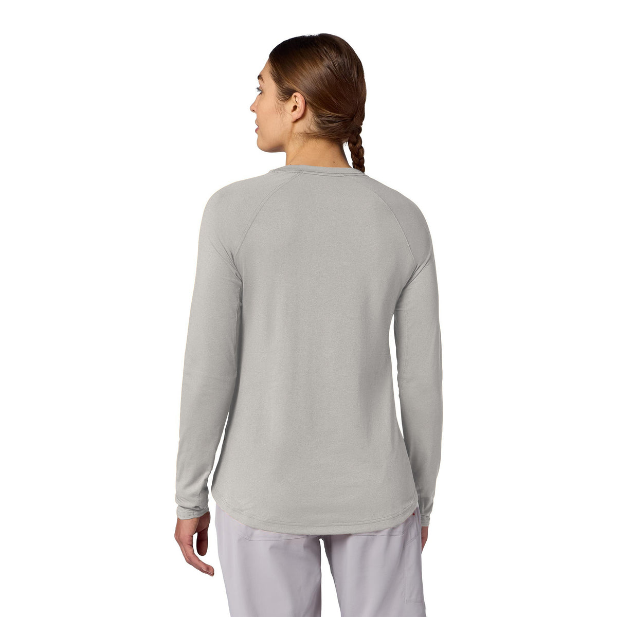 Simms Womens SolarFlex UPF50 Crew | Overcast