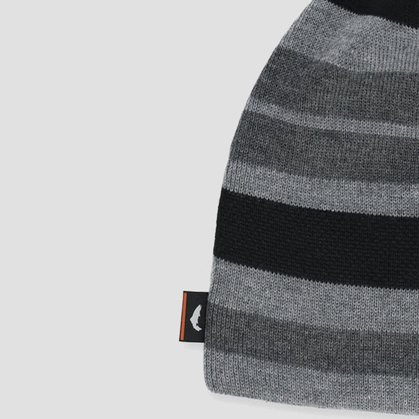 Simms Everyday Beanie | Carbon Stripe