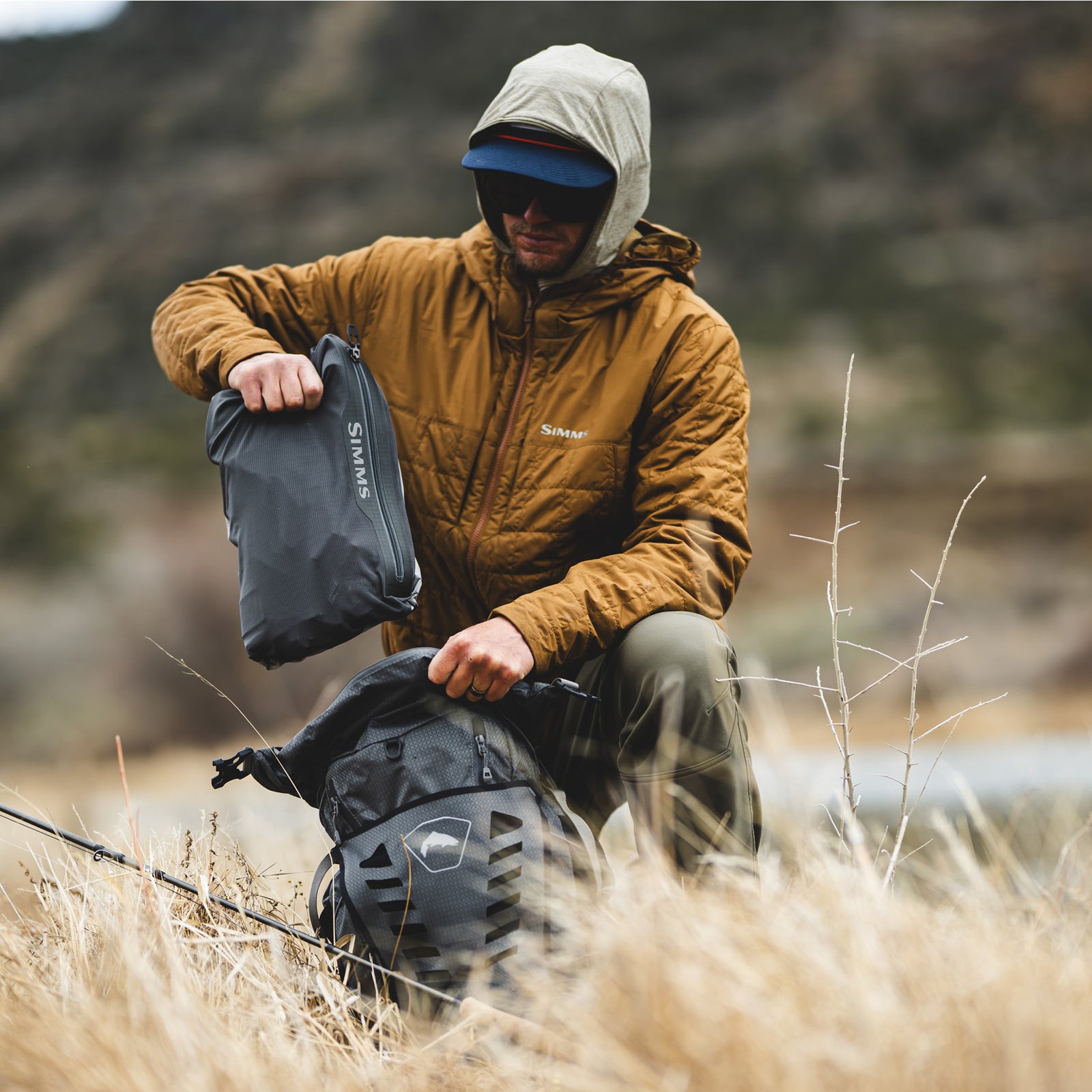 Simms Flyweight Packable Fly Fishing Waders | Cinder – Manic