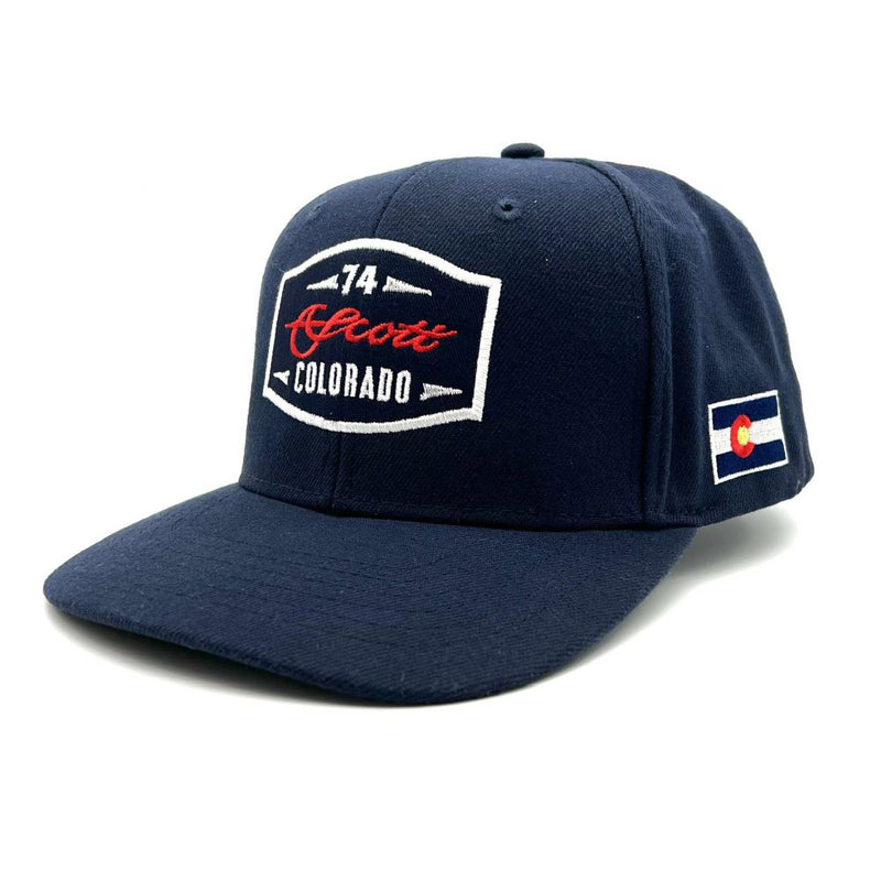 Scott Navy Scott 74 Patch Hat