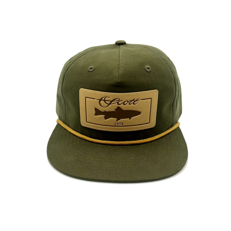 Scott Leather Patch Hat