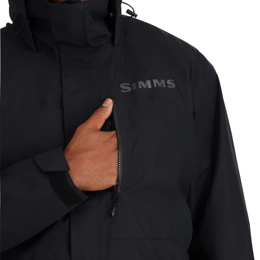 Simms Challenger Jacket | Black – Manic Tackle Project