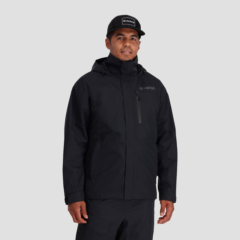 Simms Challenger Jacket | Black – Manic Tackle Project