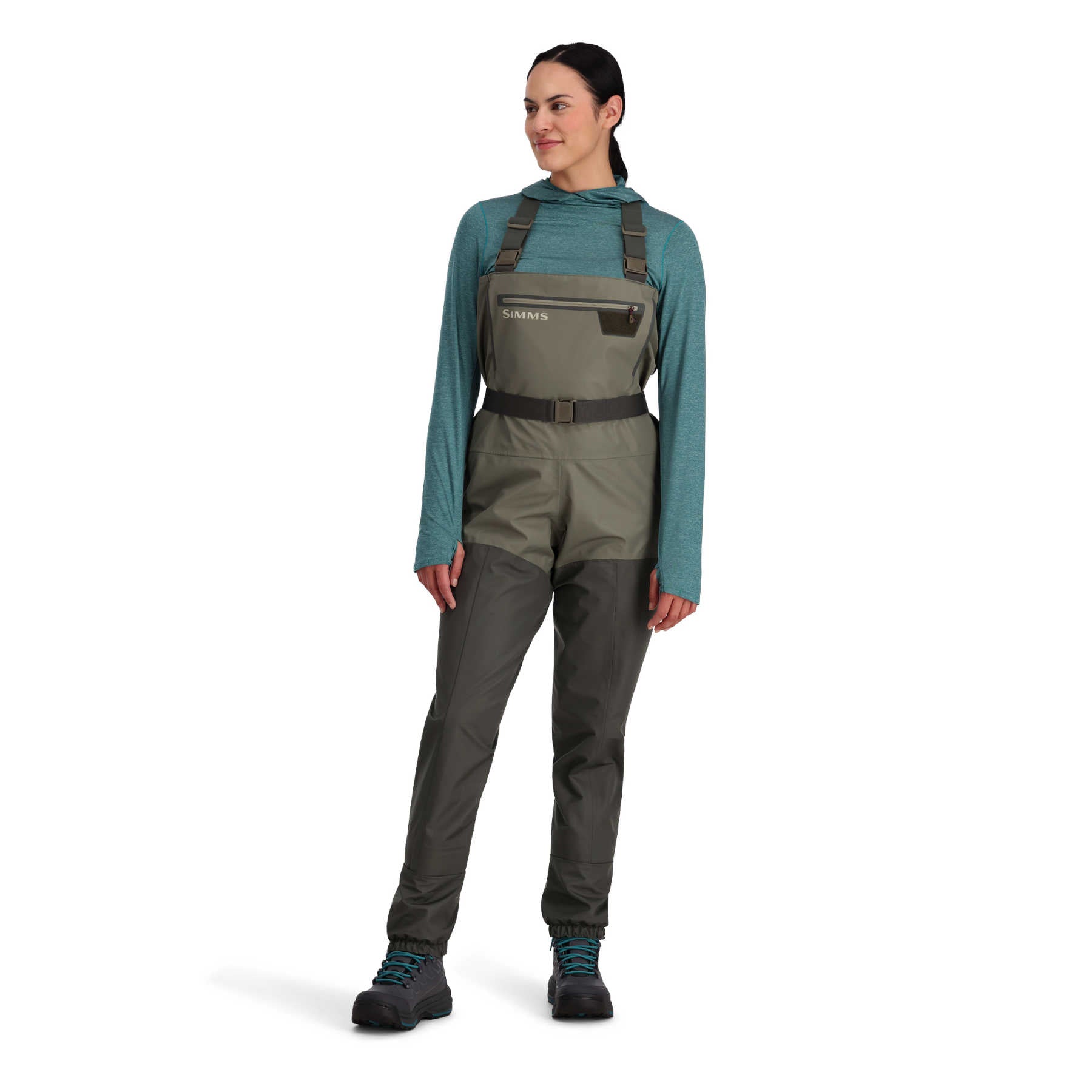 Simms Women's Tributary Fly Fishing Waders - Basalt