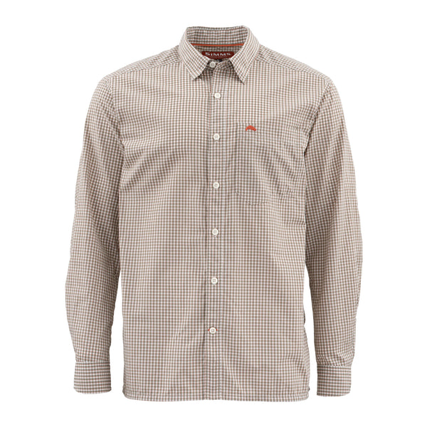 Simms Westshore LS Shirt - Dune Plaid