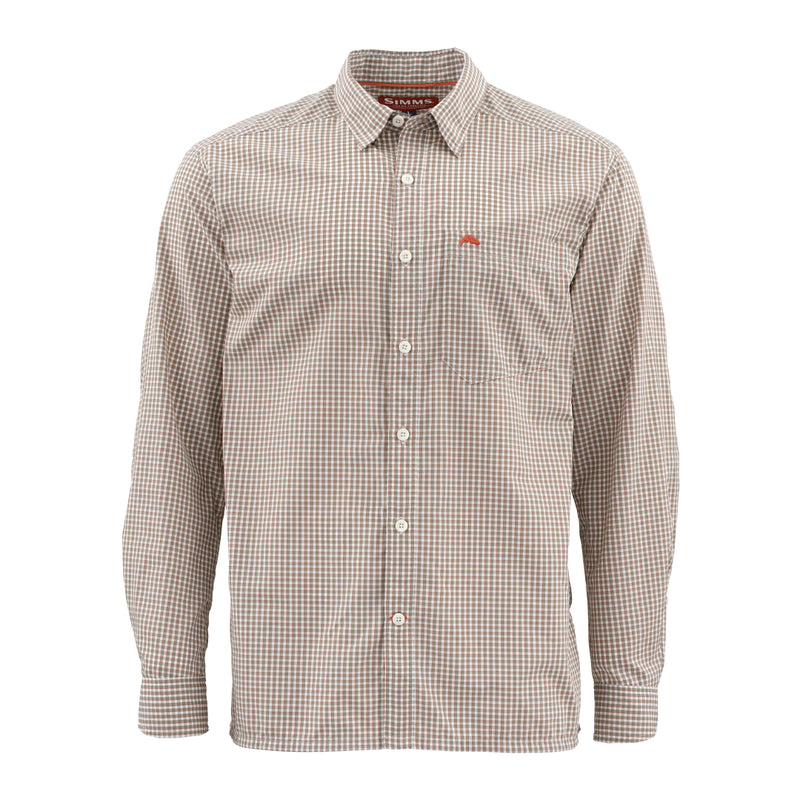 Simms Westshore LS Shirt - Dune Plaid