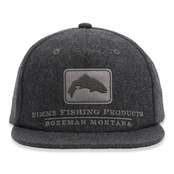 Simms Wool Trout Icon Trucker | Graphite