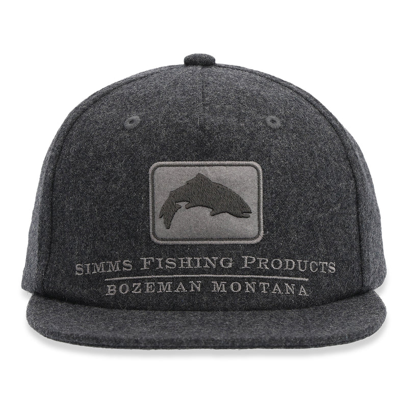 Simms Wool Trout Icon Trucker | Graphite