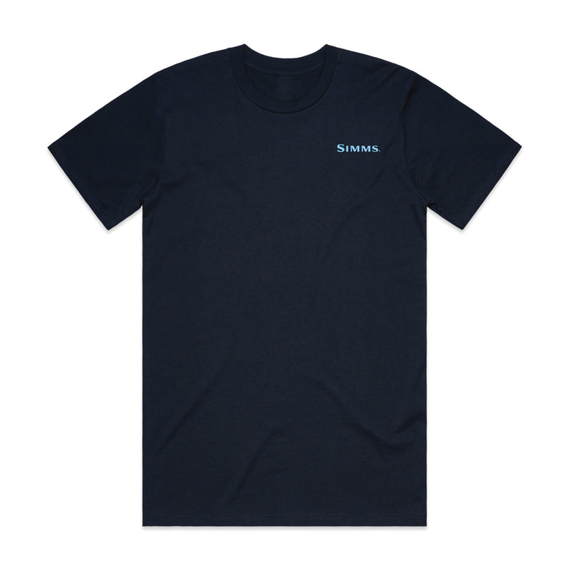 Simms S25 Artist Tee | Blue Marlin - Navy