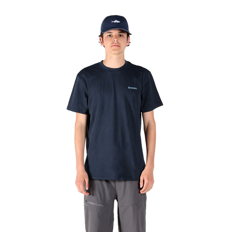 Simms S25 Artist Tee | Blue Marlin - Navy