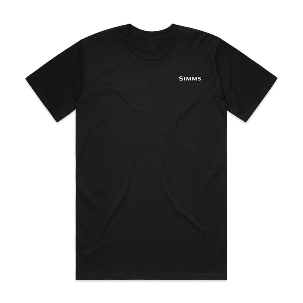 Simms S25 Artist Tee | Bluefin Tuna - Black