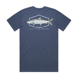 Simms S25 Artist Tee | Bonefish - Blue